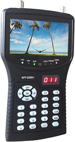 Satellite Viewfinder Hd Test Cctv Camera LCD Backlight Button 4.3 Inch DVB-S/S2 Signal Test in Saudi Arabia