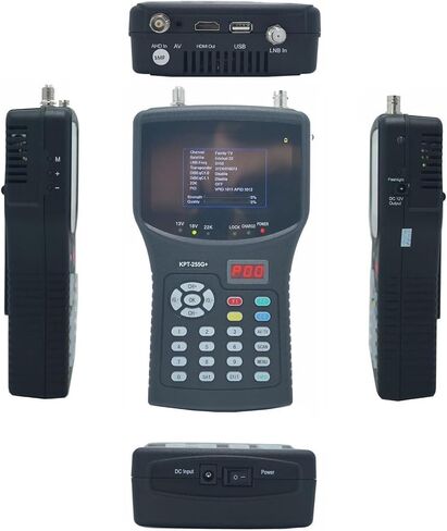 Satellite Viewfinder Hd Test Cctv Camera LCD Backlight Button 4.3 Inch DVB-S/S2 Signal Test in Saudi Arabia