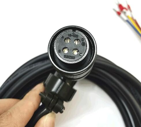 كابل الطاقة MR-PWCNS4-5M لسلسلة 2KW JE J3 J4 (5M) in Kuwait