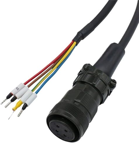 Servo Motor Power Cable S6-L-M11-15.0 S6-L-M11-20.0 S6-L-M11-30.0(15M,Drag Chain Type) in Kuwait