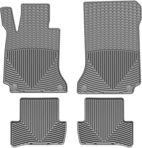 WeatherTech All-Weather Floor Mats for Mercedes C 63 AMG, C-Class - 1st & 2nd Row (MB W204 T), Tan in Saudi Arabia