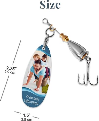 Let's Make Memories Custom Fishing Lure - for Him in Saudi Arabia
