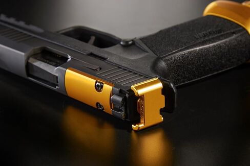 NDZ Performance Optics لوحة غطاء منزلق جاهزة للقطع لـ Sig P365 P365X P365 XL P365 X Macro P365 Fuse 9mm ألومنيوم مؤكسد محفور بالليزر باللون الأسود - اختر التصميم واللون in Kuwait