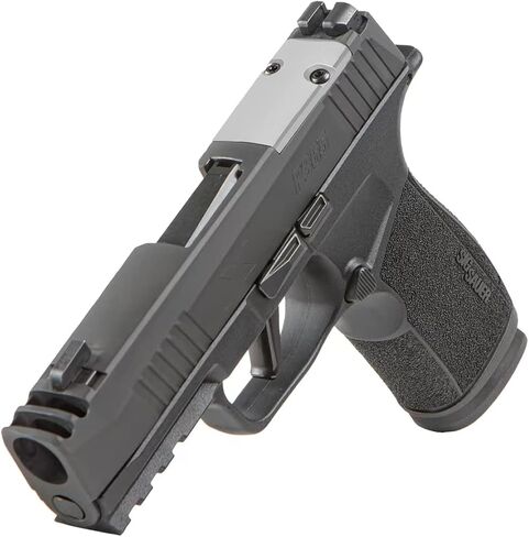 NDZ Performance Optics Ready Cut Slide Cover Plate for Sig P365 P365X P365 XL P365 X Macro P365 Fuse 9mm Laser Engraved Anodized Aluminum in Black - Choose Design & Color in Saudi Arabia