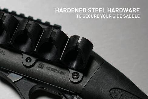 Monstrum Side Saddle 12 Gauge Shotgun Shell Holder | Compatible with Remington 870/TAC-14/1100 Series Shotguns in Saudi Arabia