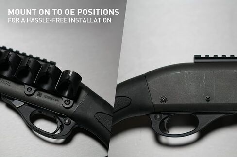 Monstrum Side Saddle 12 Gauge Shotgun Shell Holder | Compatible with Remington 870/TAC-14/1100 Series Shotguns in Saudi Arabia