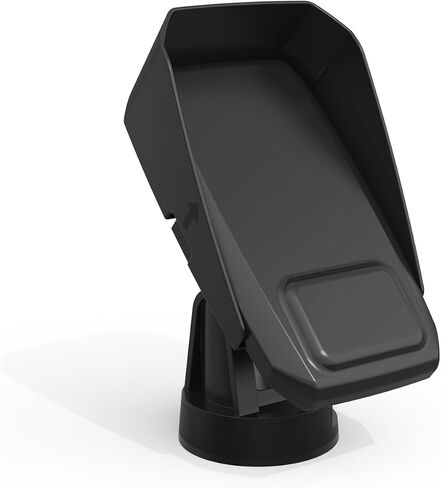 Fish Finder Waterproof Cover, Marine Navigation Protection with Sunvisor, Compatible with Garmin Striker Plus 4 and Garmin Striker Vivid 4cv (Black) in Saudi Arabia