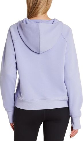 Danskin Women's Mixed Ribed Half zip hoodie (الولايات المتحدة ، ألفا ، صغيرة ، منتظمة ، منتظمة ، حذقة القمر) in Saudi Arabia