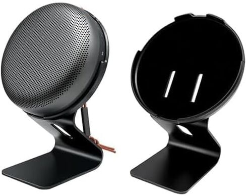 Aluminum Stand for Bang & Olufsen Beosound A1 (2nd Generation),Premium Anti-Slip Desktop Mount with Vibration Damping for Enhanced Sound,Adjustable Tilt, (Black) in Saudi Arabia
