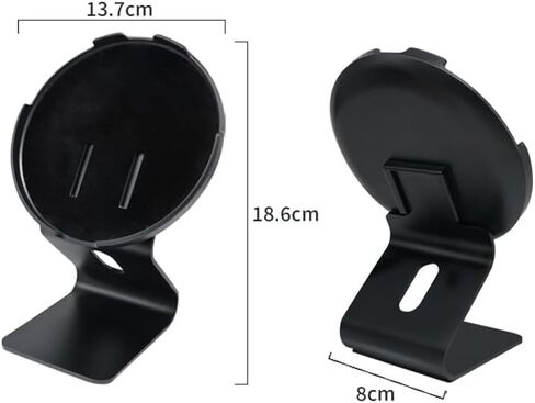 Aluminum Stand for Bang & Olufsen Beosound A1 (2nd Generation),Premium Anti-Slip Desktop Mount with Vibration Damping for Enhanced Sound,Adjustable Tilt, (Black) in Saudi Arabia