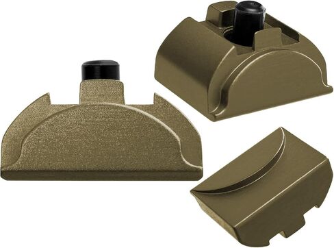 NDZ Performance الألومنيوم قبضة الإطار المكونات لGlock Gen 4-5 - يناسب G17 G19 G22 G23 G24 G31 G32 G34 G35 G37 G38 G45 G47 - اختر الصورة واللون - يناسب الأشرطة الخلفية in Kuwait