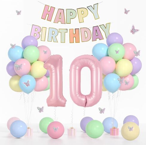 بالونات زرقاء بيضاء للأطفال وبالون واحد مقاس 40 بوصة، زينة عيد الميلاد الأول للصبي مع بالونات قصاصات بيضاء زرقاء، لافتة عيد ميلاد سعيد كبيرة 1 بالون لتزيين حفلات أعياد الميلاد للأطفال الأولاد in Kuwait