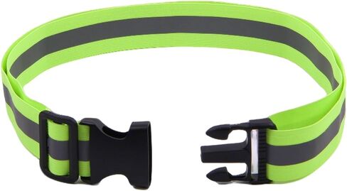 Reflective Belt for Running, Cycling High Visibility Safety Gear with Adjustable Fit for Men Women for Night Sports in Kuwait