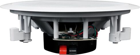 حزمة Rockville: (1) RPA60BT V2 1000 Watt 2-Ch USB Bluetooth DJ/Pro/Karaoke Amplifier Mixer Bundle with (8) HC85-16 White 8 بوصة مكبرات صوت للمسرح المنزلي في السقف (9 قطع) in Saudi Arabia