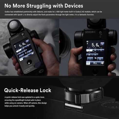 Godox XProII-O Wireless Flash Trigger for Panasonic/Olympus Camera, 1/8000s HSS TTL Convert-Manual TCM Function Large LCD Screen Flash Transmitter in Saudi Arabia
