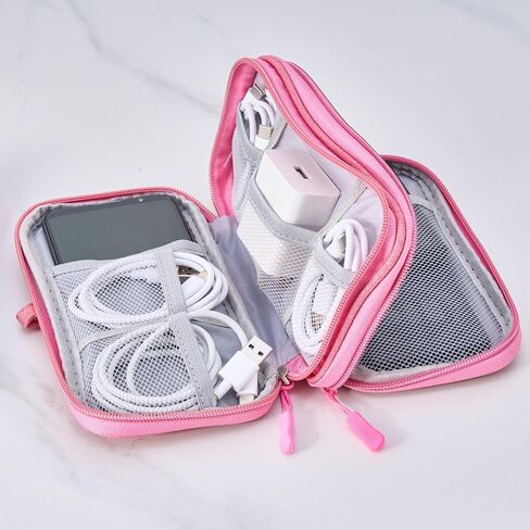 Cable Organizer Travel USB Cable Accessories Bag/Case in Saudi Arabia