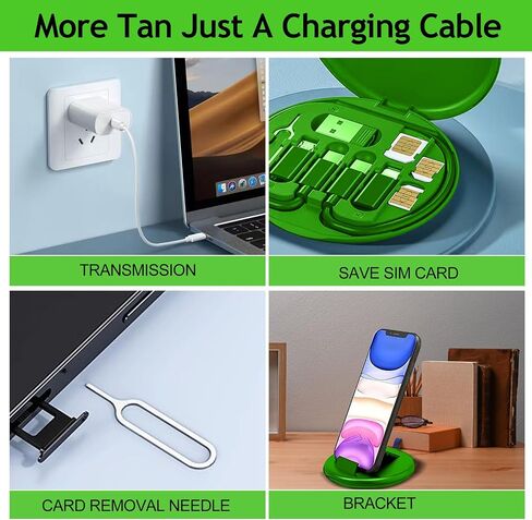 Multifunctional Data Cable Storage Box Adaptor, USB Adapter Kit Cable Convertor Storage Box(White) in Saudi Arabia