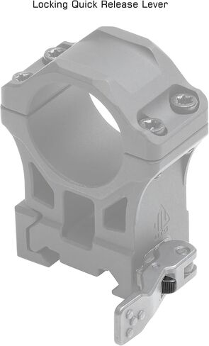 UTG ACCU-SYNC QR 1 "حلقات نطاق عالية المستوى، Picatinny، أسود in Kuwait