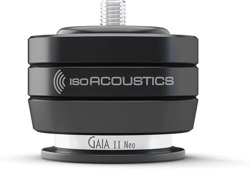 IsoAcoustics Gaia III باللون الكروم الداكن - أقدام عازلة لمكبرات الصوت ومكبرات الصوت بوزن 70 رطلاً (32 كجم) أو أقل. (مجموعة من 4) in Saudi Arabia