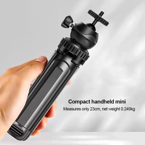 Phone Tripod, Extendable Tabletop Lightweight Tripod Stand with Holder for Phone Camera Video Recording in Saudi Arabia