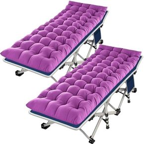 32" Wide XXL Camping Cot with Comfortable Mattress for Adults Oversize Cots for Sleeping Camping Bed Folding Cot Heavy Duty with Carry Bag for Home Outdoor Indoor in Saudi Arabia