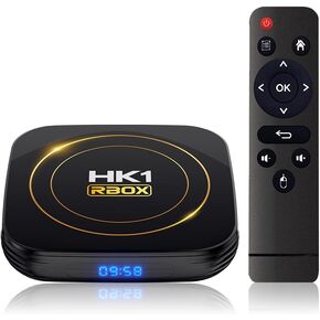Android TV Box 4GB RAM 32GB ROM، Smart TV Box H618 Chipset، 4K، HDR10+، Wi-Fi 2.4/5.8 جيجا هرتز، Bluetooth 4.0، USB 2.0/3.0 100M Ethernet Android 12.0 in Kuwait