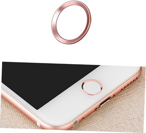 Artibetter Phone Button Stickers Color Your Home Identification Key Accessories Touch Button Sticker Fingerprint Recognition Stickers in Saudi Arabia