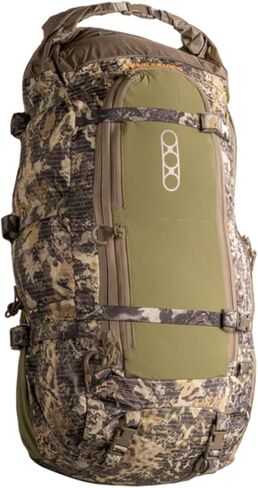 Eberlestock Brooks 3500 Pack – Ultralight EMOD Attachment Bag – 3,626 Cubic Inches of Storage – Roll-Top Backpack for Hunting, Backpacking & Backcountry Use – Compatible with Modframe – Military Green in Saudi Arabia