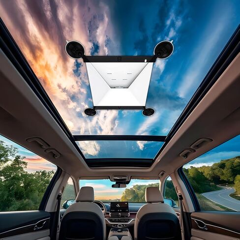 Starlink Mini Mount, Enhanced Strong Suction Cups, Starlink Mini Accessories Mount Adjustable Design for Car Windows, Sunroofs, RVs, Boats, Trucks - Stable Satellite Signal for Road Trips and Travel in Kuwait