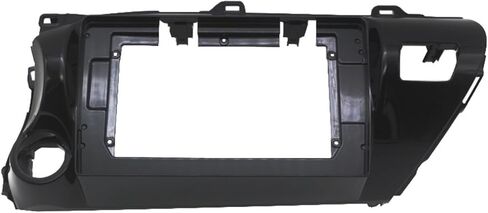 إطار راديو 9/10 بوصة 2Din Android Head Unit Car Radio Frame Kit مناسب لسيارة Toyota Hilux 2015-2018 لوحة تثبيت ستيريو السيارة حافة مريحة وعملية (RHD، 9 بوصة) in Kuwait