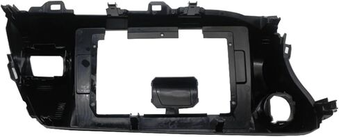 إطار راديو 9/10 بوصة 2Din Android Head Unit Car Radio Frame Kit مناسب لسيارة Toyota Hilux 2015-2018 لوحة تثبيت ستيريو السيارة حافة مريحة وعملية (RHD، 9 بوصة) in Kuwait