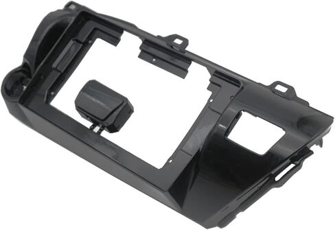 إطار راديو 9/10 بوصة 2Din Android Head Unit Car Radio Frame Kit مناسب لسيارة Toyota Hilux 2015-2018 لوحة تثبيت ستيريو السيارة حافة مريحة وعملية (RHD، 9 بوصة) in Kuwait
