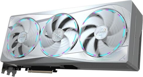 GIGABYTE AORUS GeForce RTX 5080 Master ICE 16G Graphics Card, WINDFORCE Cooling System, 16GB 256-bit GDDR7, GV-N5080AORUSM ICE-16GD Video Card (Renewed) in Saudi Arabia