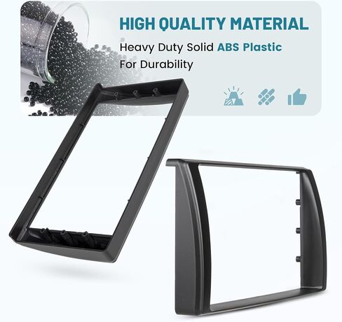 NuIth Double DIN مجموعة أدوات تثبيت راديو ما بعد البيع لسيارة Toyota Camry 2002-2006 بدون نظام ملاحة راديو داش ستيريو تركيب تركيب مجموعات دعامة الحافة (مجموعة أجهزة القياس + سلك) in Saudi Arabia