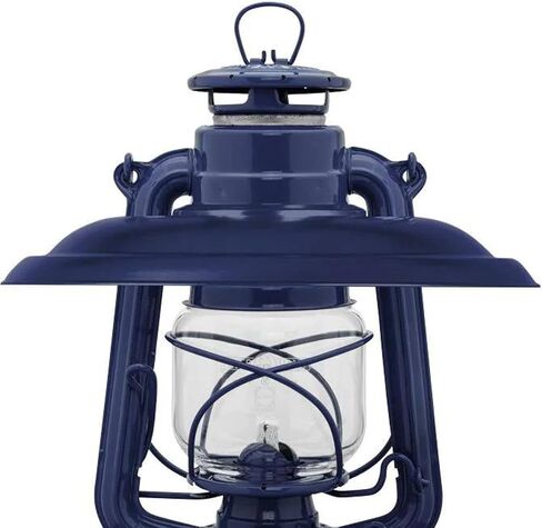 Feuerhand Lantern Reflector Shade for Feuerhand Oil Lantern, Directs Light, Glare and Globe Protection, Cobalt Blue in Kuwait