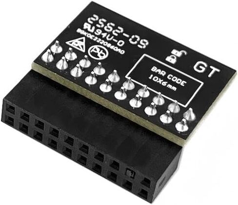 وحدة TPM 2.0 LPC 20Pin مع Infineon SLB9665 لـ ASUS X99-DELUXE، X99-H IPMI، X99-E-10G WS، مفتاح رأس ناقل آمن، TPM 2.0 (20pin-1)، مجموعة الشرائح: شريحة SLB9665 TPM in Saudi Arabia
