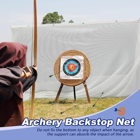 Syhood Archery Backstop Arrow Netting Backstop Target Block Heavy Duty Reinforced Archery Back Stop Reinforced Nets Accessories for Bow Backyard in Saudi Arabia