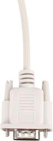 1.4 متر RS232 DB9 9 دبوس ذكر إلى VGA فيديو 15 دبوس ذكر كابل محول رمادي فاتح in Kuwait