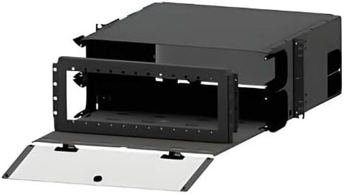 FCR4U12SPVX FCR-X Series Fiber Rack Mount Enclosure, 4U, 12 LGX Panels, Unloaded in Saudi Arabia