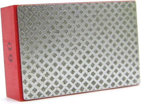Diamond Hand Polishing Pads for Sanding Concrete Glass Stone Granite Marble 60#,100#,200#,400# (4Pcs/Set)… in Kuwait