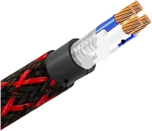 زوج واحد من كابل R/CA 2 لتوصيل الكابلات HiFi ستيريو 4N OFC ذكر لمكبر الصوت DAC TV Car (1.5 متر) in Saudi Arabia