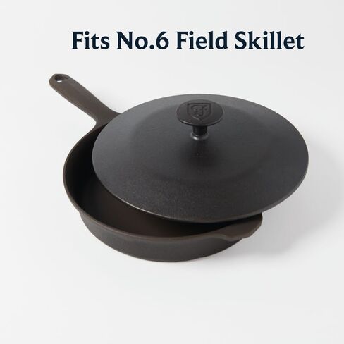 Field Company No.6 Cast Iron Skillet Lid - Made for the Field No.6 Cast Iron Skillet in Saudi Arabia