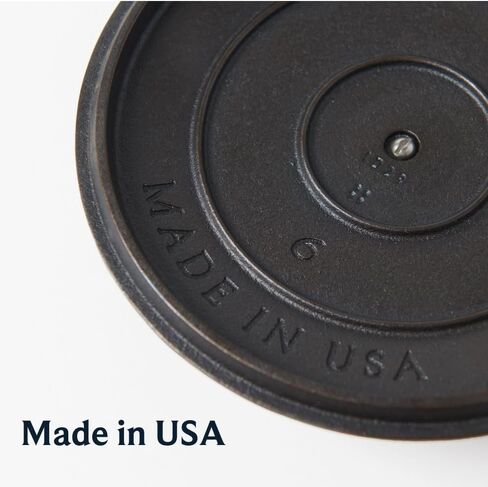 Field Company No.6 Cast Iron Skillet Lid - Made for the Field No.6 Cast Iron Skillet in Saudi Arabia