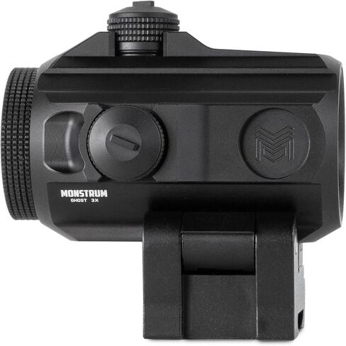 Monstrum Ghost G3 3X Micro Magnifier with Flip-to-Side Mount in Saudi Arabia