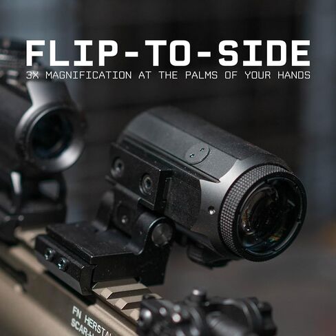 Monstrum Ghost G3 3X Micro Magnifier with Flip-to-Side Mount in Saudi Arabia