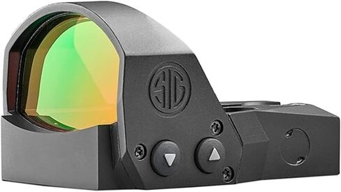 Sig Sauer ROMEO1PRO 1x30mm 6 MOA Red Dot Sight | Compact Durable Aluminum Corrosion-Resistant Waterproof Open Reflex Sight with Protective Shroud in Saudi Arabia