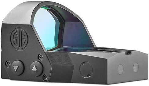 Sig Sauer ROMEO1PRO 1x30mm 6 MOA Red Dot Sight | Compact Durable Aluminum Corrosion-Resistant Waterproof Open Reflex Sight with Protective Shroud in Saudi Arabia