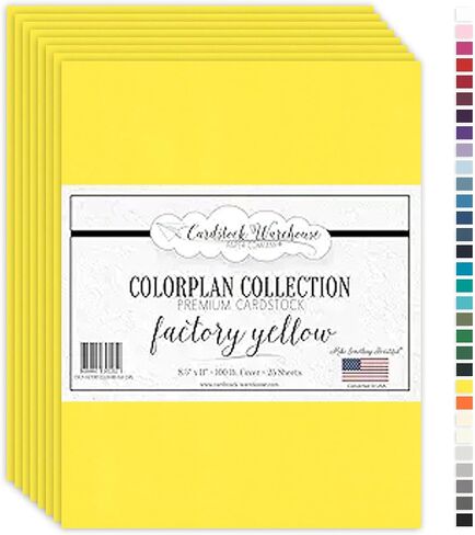 Cardstock Warehouse Colorplan ورق بطاقات مميز باللون الأزرق غير اللامع - 8.5 × 11 بوصة - 100 رطل / 270 جرامًا للمتر المربع - 25 ورقة in Saudi Arabia