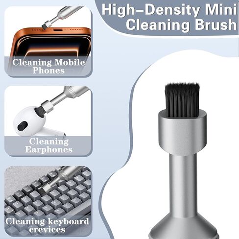 SIM Card Removal Tool - SIM Ejector Pin with Cleaning Brush and Small Carabiner Clip - 2 in 1 EDC Eject Pins Reset Needle for All Cell Phones in Kuwait