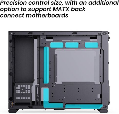 JONSBO D32 PRO Mesh Black Micro-ATX PC Case,High Compatibility Mini Desktop Case,A/B Mode for MB, Support MATX Back-Connect/BTF MB,365mm GPU/240AIO/163mm Air Cooler,ATX/SFX PSU, PC Gaming Case,Black in Saudi Arabia